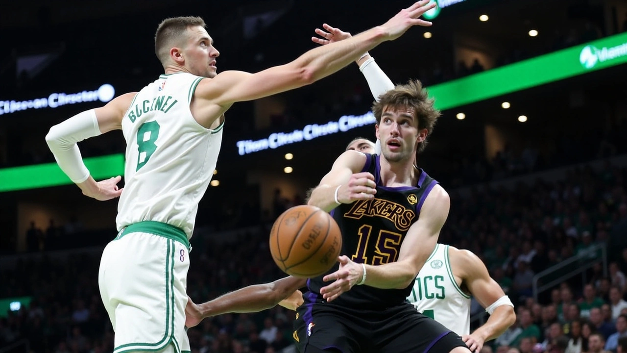 Los Angeles Lakers Triumph Over Boston Celtics: A Night of Basketball Brilliance