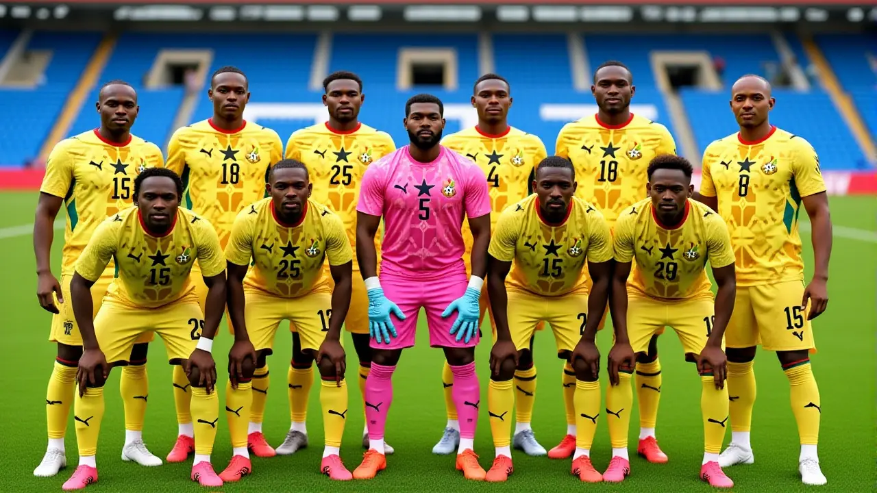 Ghana’s Black Stars Set for Tough World Cup 2026 Group Stage